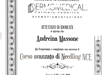 alt attestato needling nce