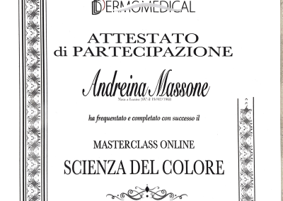 alt attestato scienza del colore