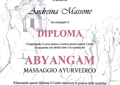 alt attestato massaggio ayurvedico